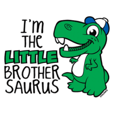 2226 Im The Little Brothersaurus 6.75x5.25 
